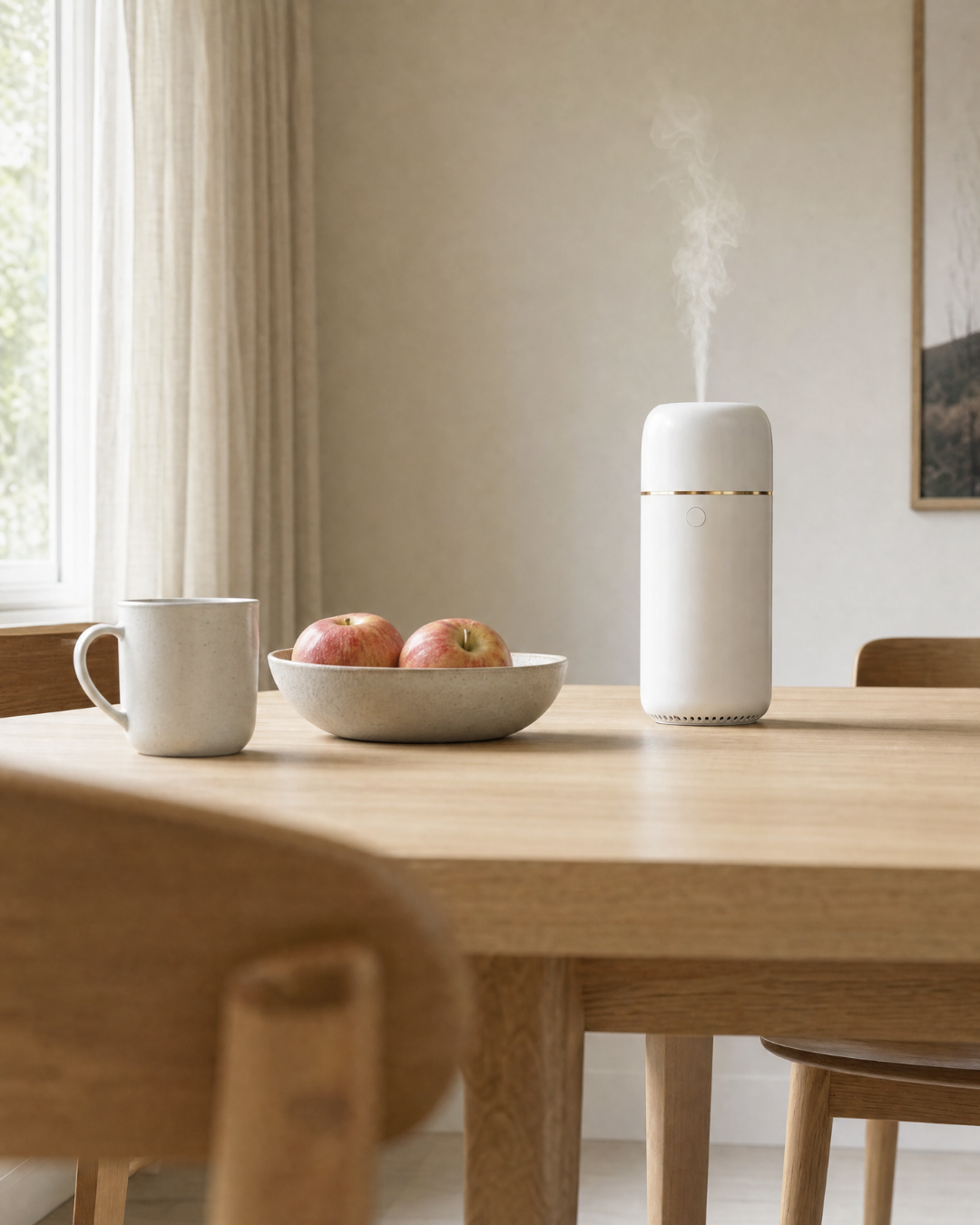 ZenMove™ Ledningsfri Olie diffuser hvid