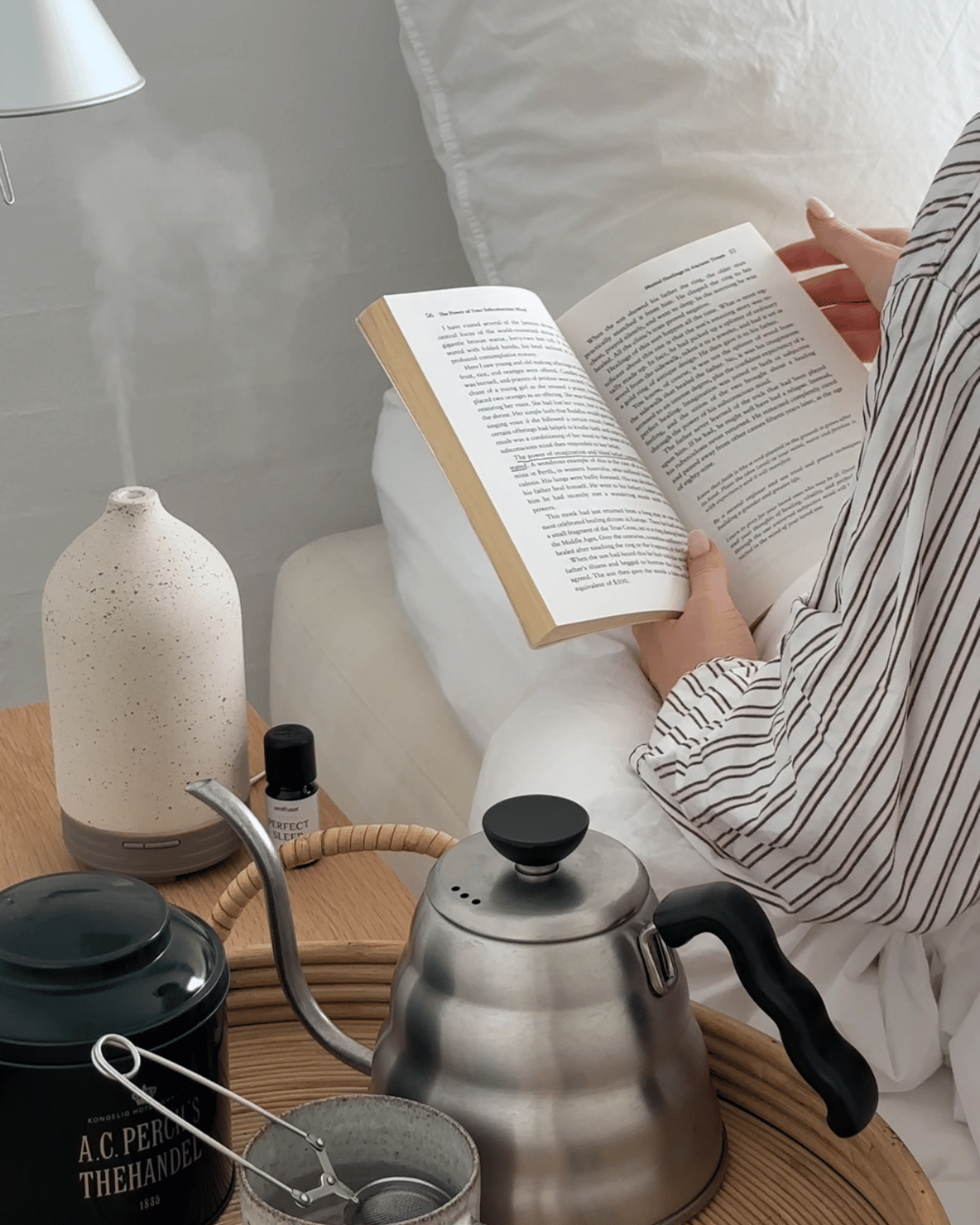 Olie diffuser sæt - The energy set - beige