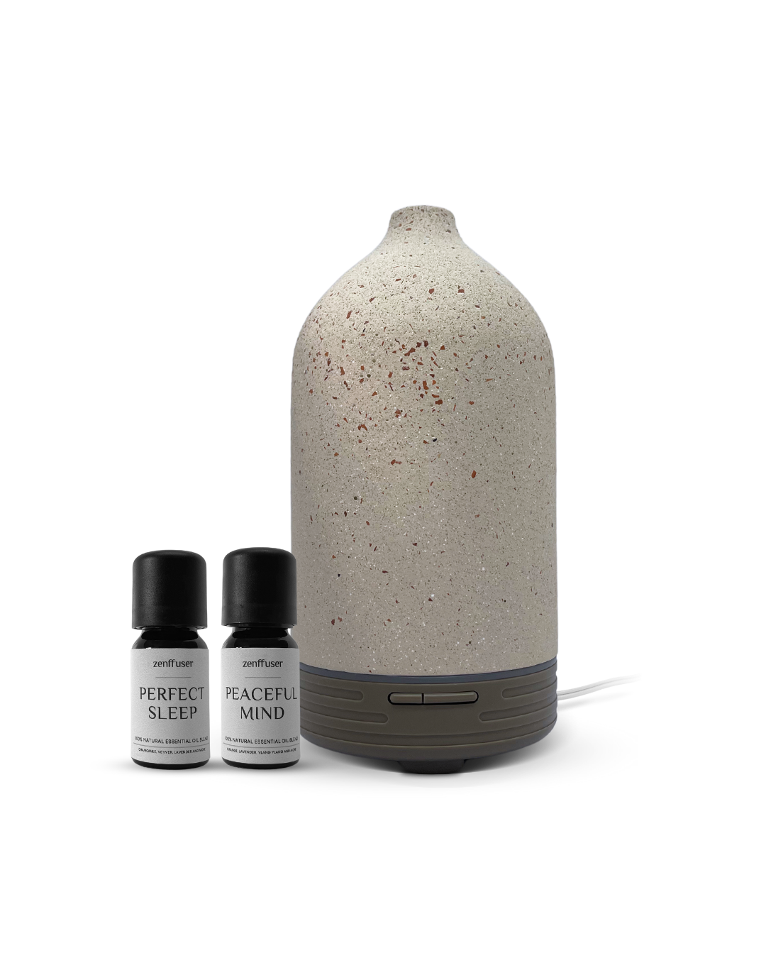 Olie diffuser sæt - The sleep set - Beige Natursten