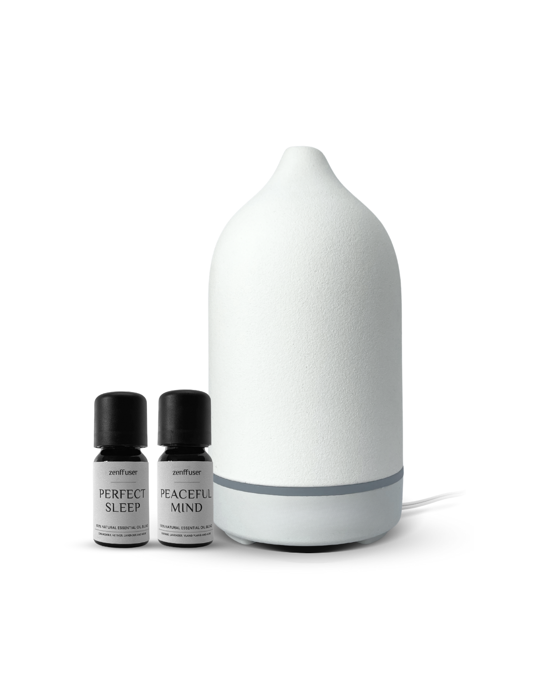 Olie diffuser sæt - The sleep set - Hvid