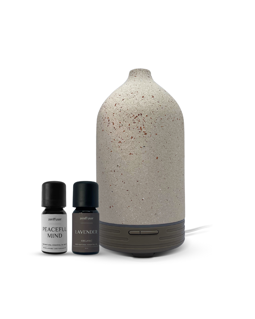Olie diffuser sæt - The De-stress set - Beige Natursten