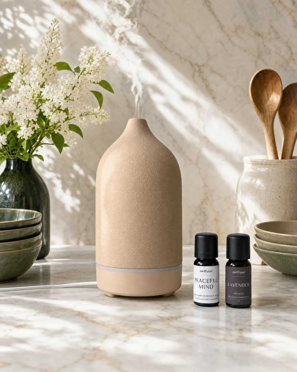 ZenDiffuser™ Beige Keramik