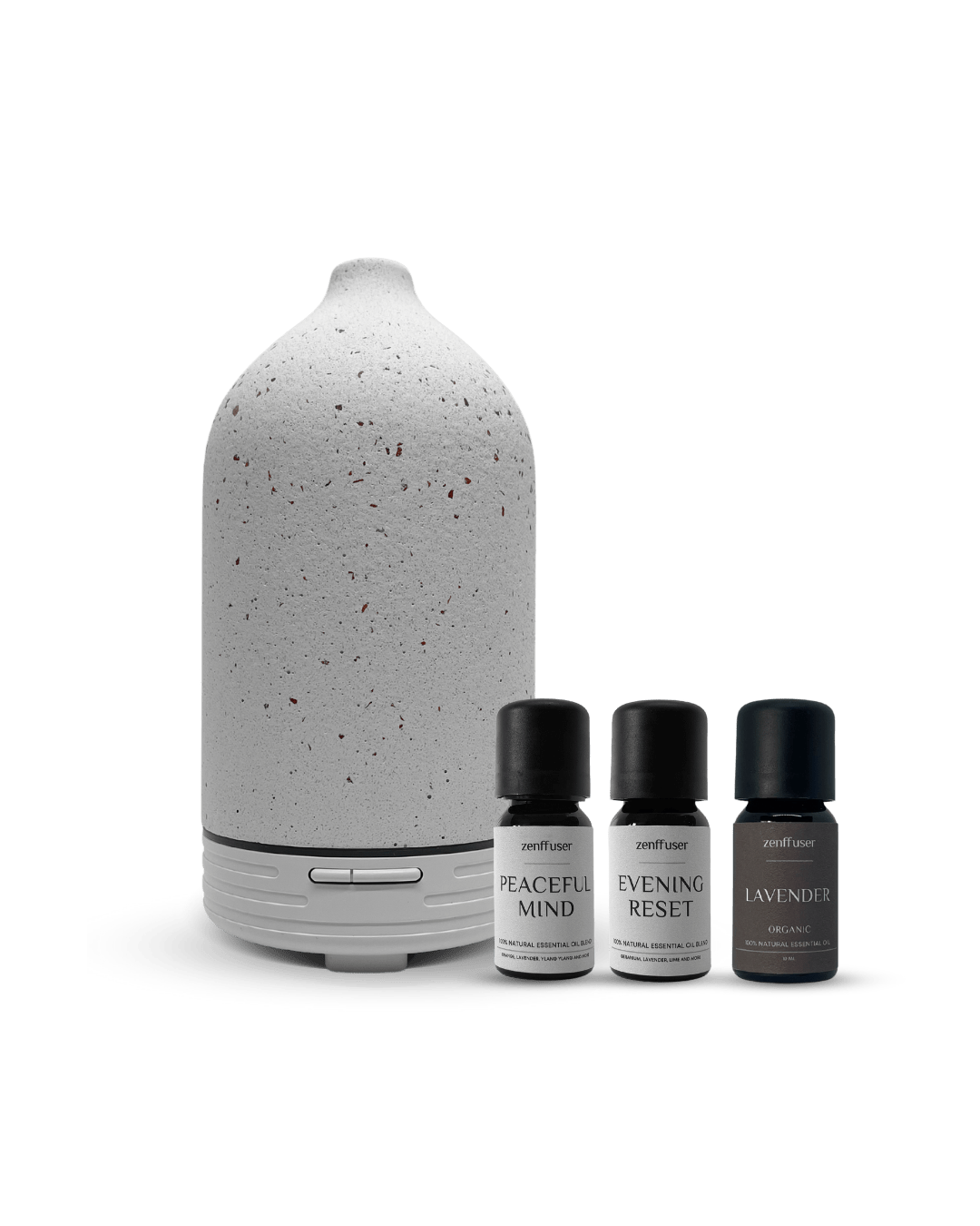 Olie diffuser sæt - The De - stress set - Hvid - Zenffuser