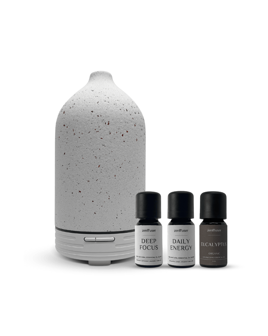 Olie diffuser sæt - The Energy set - Hvid - Zenffuser