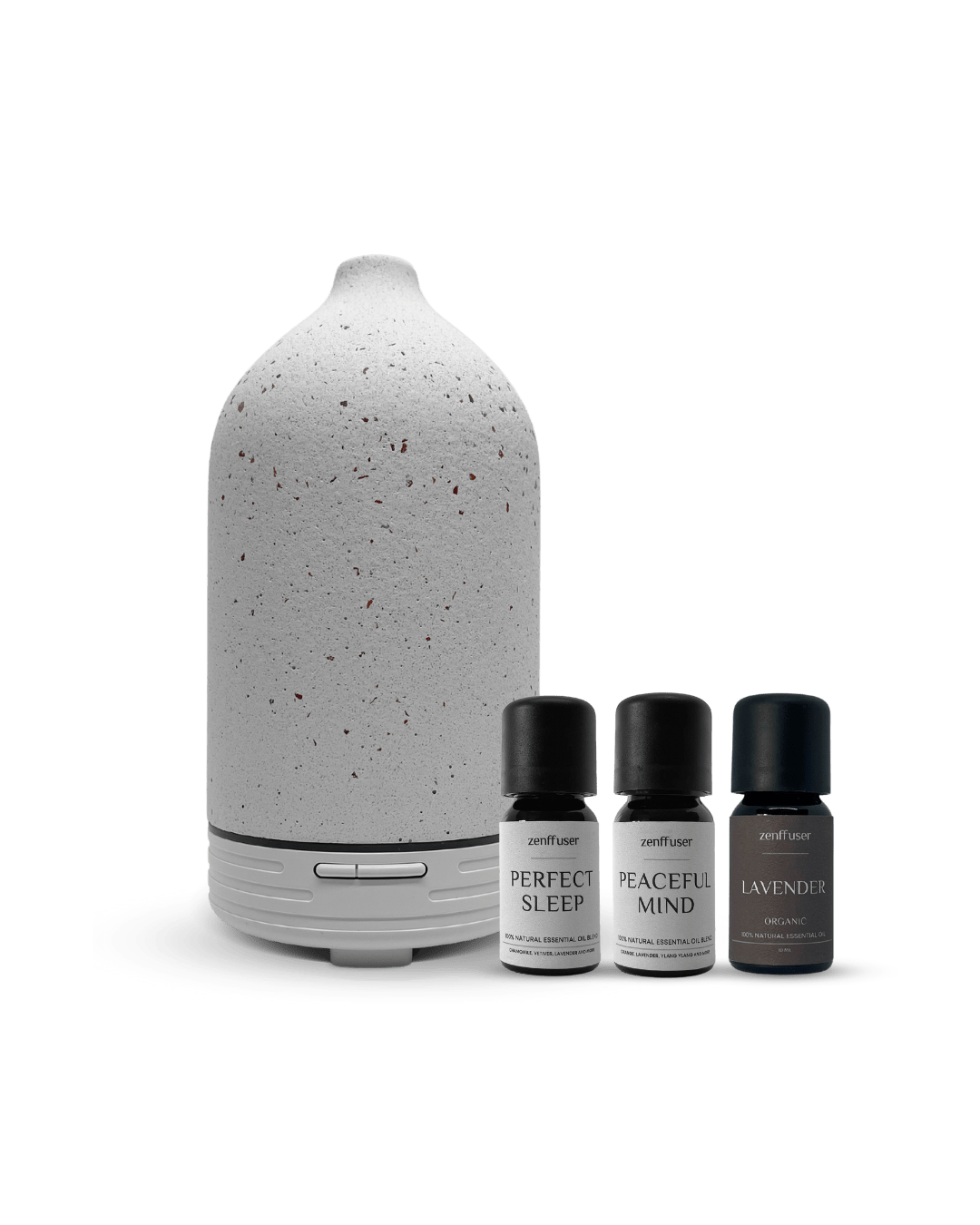 Olie diffuser sæt - The sleep set - Hvid - Zenffuser
