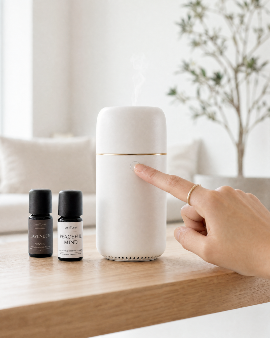 ZenMove™ Ledningsfri Olie diffuser