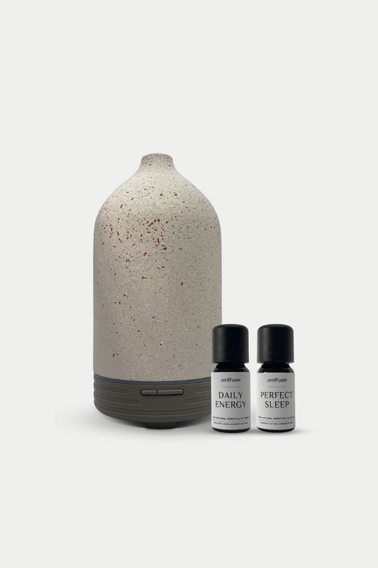 Olie diffuser sæt - Feeling energized - Beige