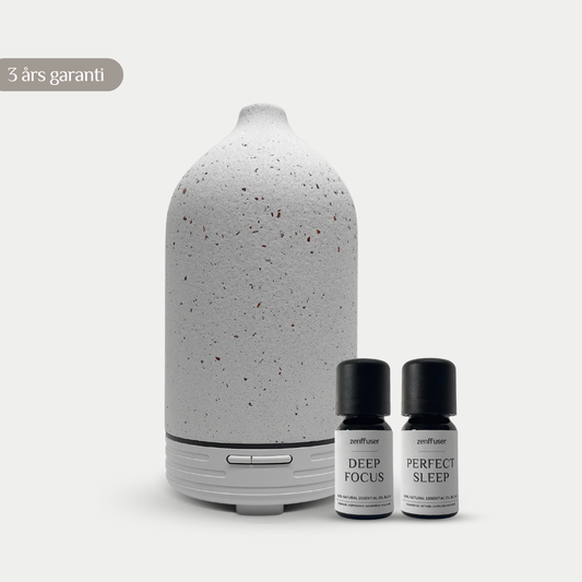 Olie diffuser sæt - Productivity - Hvid