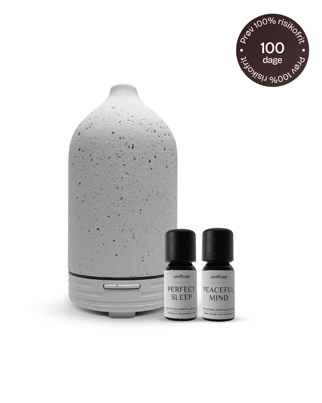 Olie diffuser sæt - The sleep set - Hvid