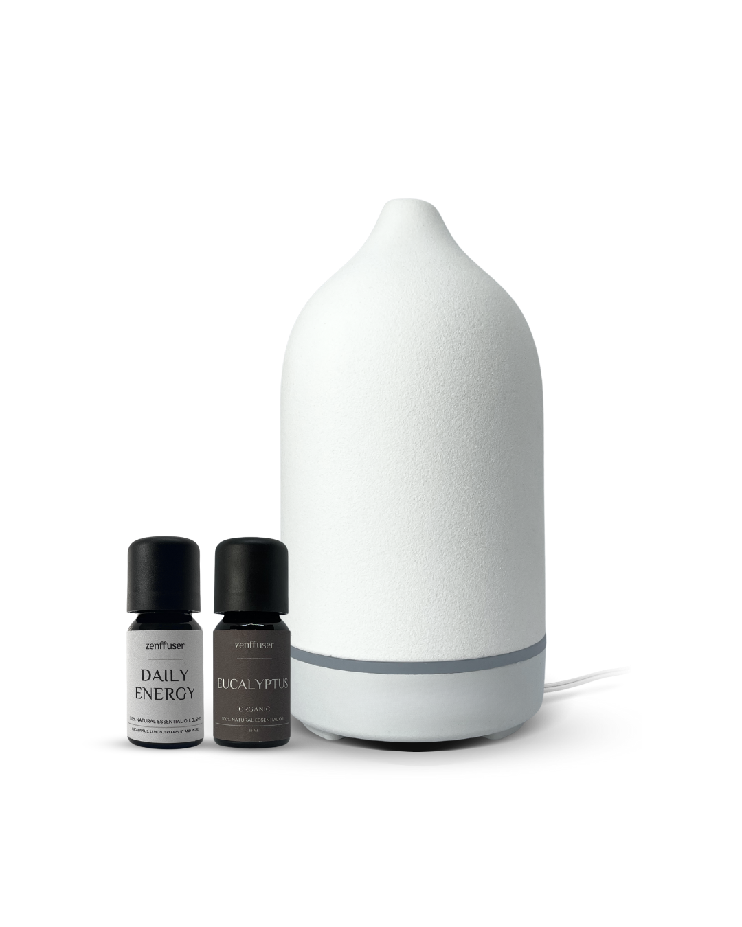 Olie diffuser sæt - The energy set - Hvid