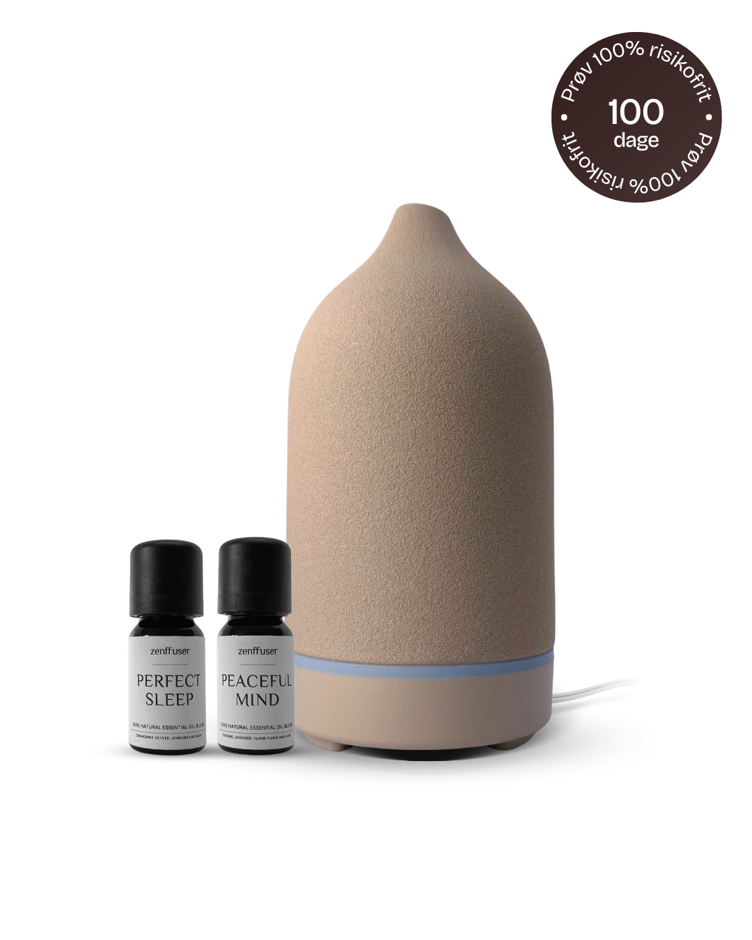 Olie diffuser sæt - The sleep set - Beige - Zenffuser