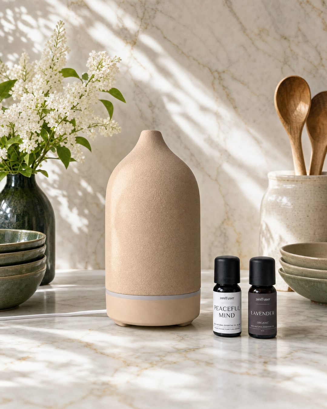 ZenDiffuser™ Beige Keramik