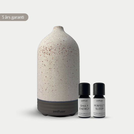 Olie diffuser sæt - Feeling energized - Beige