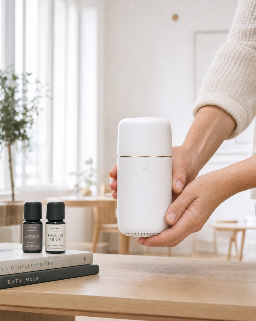 Ledningsfri Olie diffuser - The De-stress set