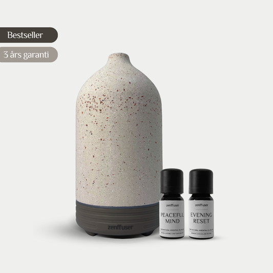 Olie diffuser sæt - De-stress - Beige