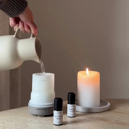 Olie Diffuser I Sten - Beige natursten